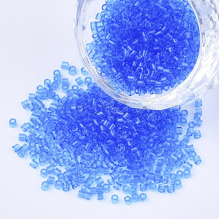 Glass Cylinder Beads SEED-Q036-01A-H03-1