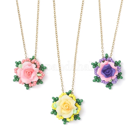 3 шт. подвеска из полимерной глины NJEW-MZ00132-1