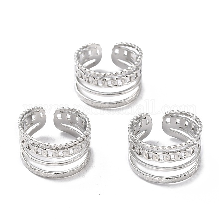 304 anelli in acciaio inox RJEW-L102-03P-1