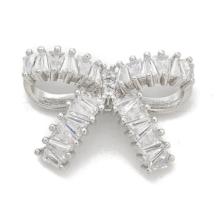 Стойка покрытие латунные микропаве прозрачные кубические циркониевые кнопки KK-K293-07A-P-1