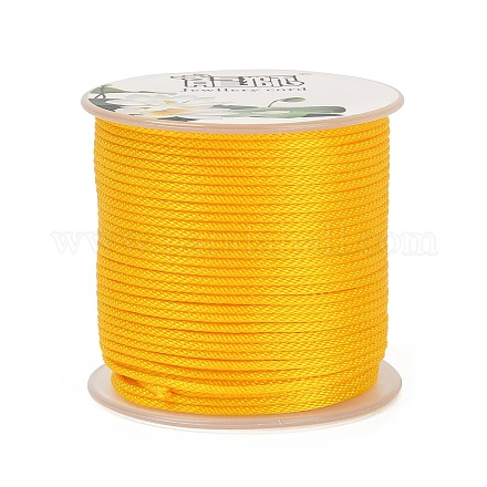 Круглые полиэстеровые плетеные шнуры длиной 20 м OCOR-I006-A05-37-1