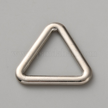 Треугольные сплавные соединительные кольца&nbsp;LS-FIND-WH20023-035P-1