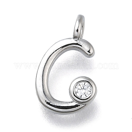 Латунные микро проложить кубического циркония подвески KK-B132-12P-C-1