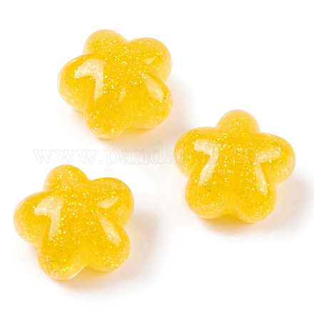 Cabochons décodés en résine époxy transparente CRES-P035-09B-1