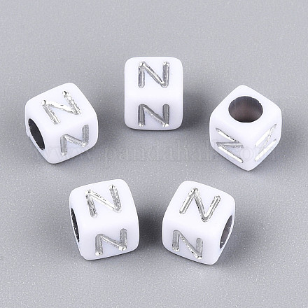 Акриловые бусины OACR-ZX006-36N-1