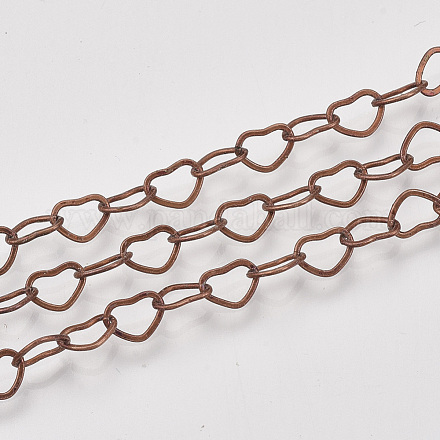 Паяные латунные сердечные железные цепи CH-S125-04A-R-1