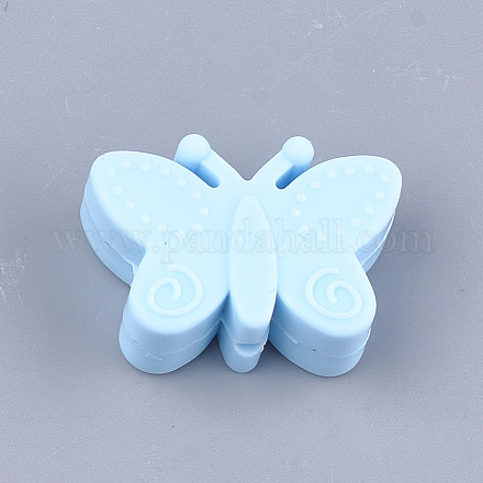 Food Grade Eco-Friendly Silicone Focal Beads SIL-T052-05F-1