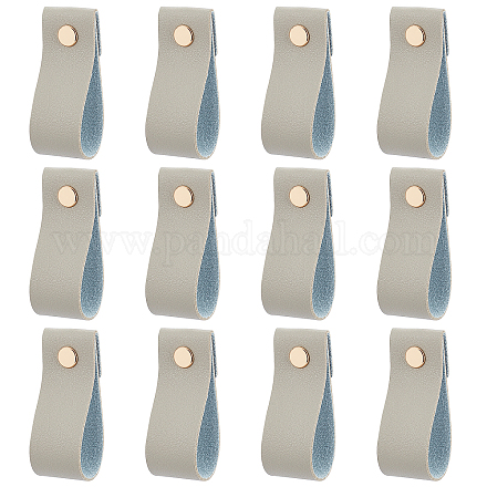 Manijas rectangulares de cuero para cajones AJEW-WH0251-77A-1