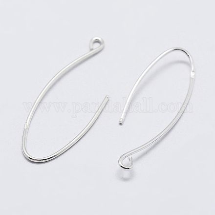 925 Sterling Silver Earring Hooks X-STER-K167-062S-1