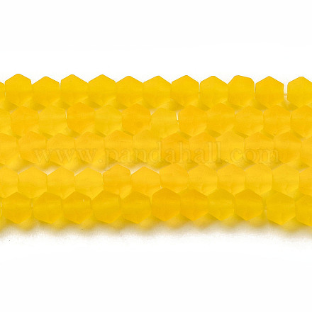 Имитировать нити бус из матового стекла из австрийского хрусталя EGLA-A039-T3mm-MD22-1