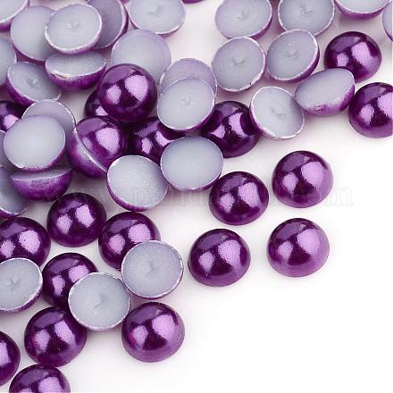 ABS Plastic Cabochons OACR-S012-6mm-Z47-1