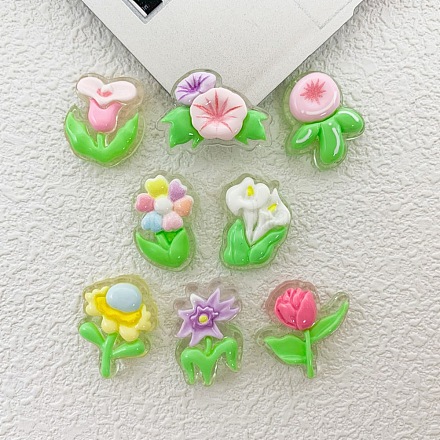 Прозрачные смолы кабошоны CRES-I046-09-1