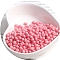 Macaron Baking Paint Glass Seed Beads, Fringe Teardrop Beads, Pearl Pink, 5mm, 10g/Set