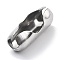 304 Stainless Steel Ball Chain Connectors, Stainless Steel Color, 30x12mm, Fit for 10mm ball chain