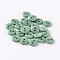 2-Hole Flat Round Resin Sewing Buttons for Costume Design, Dark Sea Green, 20x2mm, Hole: 1mm