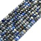 Natural Lapis Lazuli Beads Strands, Faceted, Rondelle, 2~2.5x2mm, Hole: 0.5mm, about 223~226pcs/strand, 14.96~15.16 inch(38~38.5cm)