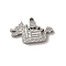 Non-Tarnish 304 Stainless Steel Pendants, Dragon Boat Charm, Stainless Steel Color, 10.5x17.5x2mm, Hole: 1.2mm