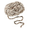 Polyester Yarn, for Knitting & Crochet, Tan, 13mm, 60m