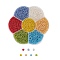 7 Colors Glass Round Seed Beads, Silver Lined Round Hole Beads, Small Craft Beads, for DIY Jewelry Making, Mixed Color, 12/0, 2mm, Hole: 1mm, about 650pcs/color, 4550pcs/box