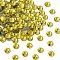 Preciosa® Crystal Hotfix Flatback Stones, Czech Crystal, Round(438 11 612 Chaton Rose VIVA 12 ®), 80310 Citrine, SS8(2.3~2.5mm)