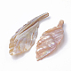 Perles de coquillages naturels d'eau douce SHEL-Q019-009-3