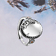 Регулируемые кольца shegrace 925 из стерлингового серебра JR829G-5