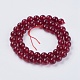 Natural Mixed Gemstone and Dyed Jade Beads Strands G-G151-8mm-M2-2
