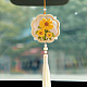DIY вышивка в форме цветка саше кулон украшения наборы DIY-WH0033-57A-4