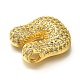 Подвеска из латуни с фианитами KK-Q818-02U-G-2
