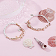 Sunnyclue diy kits de fabricación de pulseras de perlas de vidrio DIY-SC0016-32-5