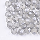 Thème d'automne galvanoplastie perles de verre transparentes EGLA-S178-01-01G-1