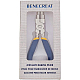 BENECREAT 6 in 1 Bail Making Pliers Wire Looping Forming Pliers with Non-Slip Comfort Grip Handle for 3mm to 9.5mm Loops and Jump Rings PT-BC0001-20-7