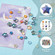 Spritewelry 210pcs 12 perles de verre de style galvanoplastie EGLA-SW0001-03-6