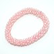 Faceted Electroplate Glass Beads Bracelets BJEW-J072-B07-1
