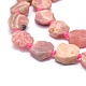 Chapelets de perles en rhodochrosite naturelle G-O170-17-3