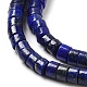 Brins de perles teints en lapis-lazuli naturel G-E612-A06-3