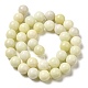 Natürliche Jade Perlen Stränge G-H298-A04-04-3