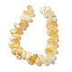 Chapelets de perles en jade topaze naturelle G-B064-B60-3