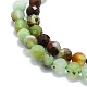 Natural Chrysoprase Beads Strands G-P457-A02-28-2