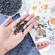 PandaHall Black Glass Seed Beads SEED-PH0012-39-6