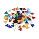 Dreieck Mosaikfliesen Glascabochons DIY-P045-09-1
