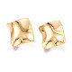 Латунь серьги EJEW-N061-01G-1
