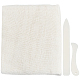 PH PandaHall Book Binding Cloth Kits Hand Book Binding Tools Set with 126×15.8 Inch Cotton Cloth Fabric White Book Cloth 2pcs Bone Folder Paper Creaser for DIY Bookbinding Crafts Sewing Supplies AJEW-PH0003-74-1