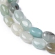 Natural Flower Amazonite Beads Strands G-Z006-A20-2