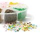 8000Pcs 8 Colors Handmade Polymer Clay Sprinkle Beads CLAY-YW0001-13B-5