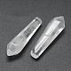 Cuentas puntiagudas de cristal de cuarzo natural G-E490-C06-2