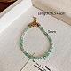 Браслеты из натурального амазонита с круглыми бусинами для женщин PB7949-2-1