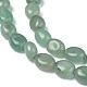 Natürlichen grünen Aventurin Perlen Stränge G-Z006-A15-2