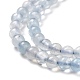 Chapelets de perles en aigue-marine naturelle G-C009-C03-4