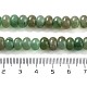 Verde naturale perline avventurina fili G-D481-03B-9